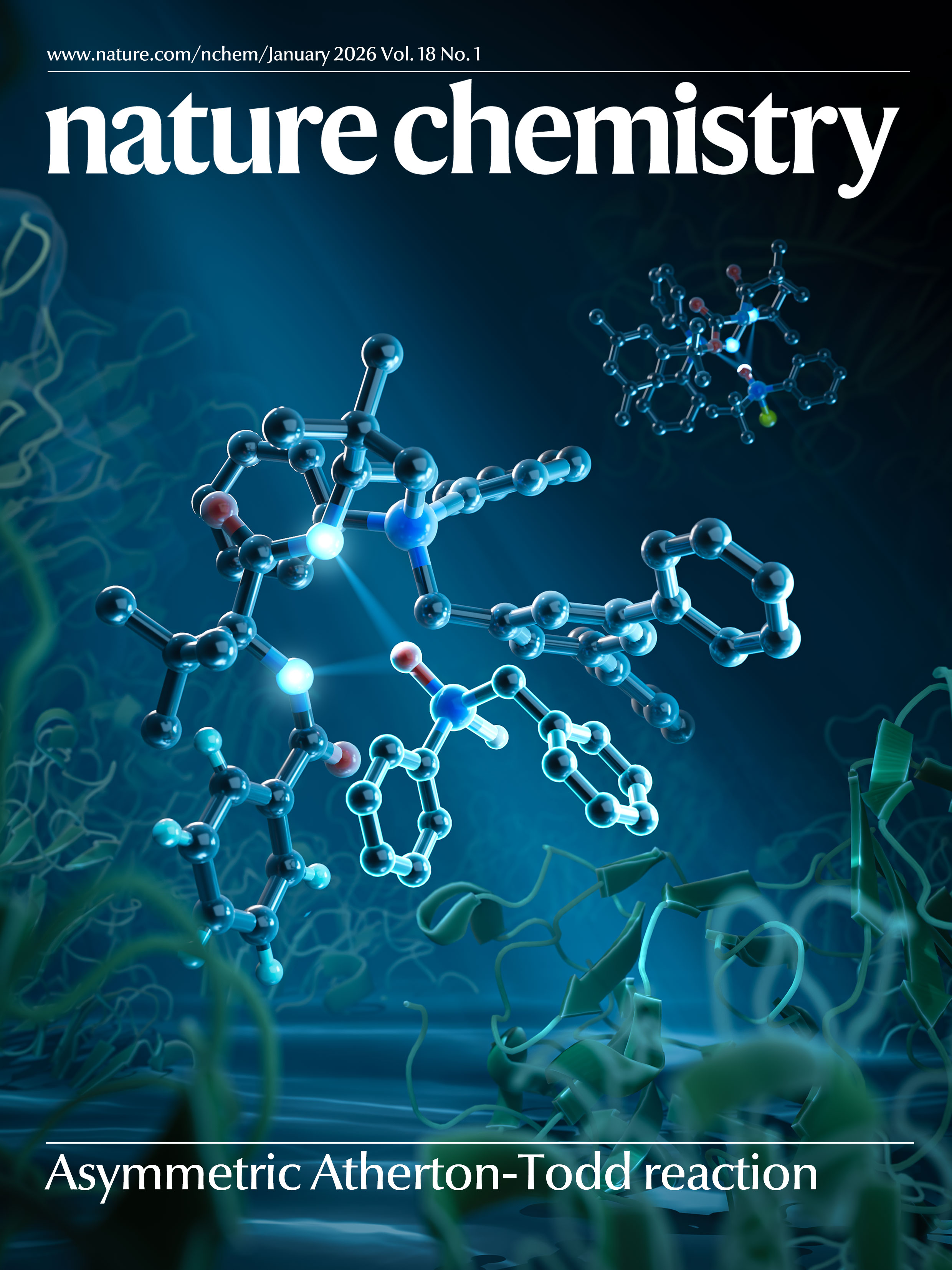 Nature Chemistry 手性分子封面设计